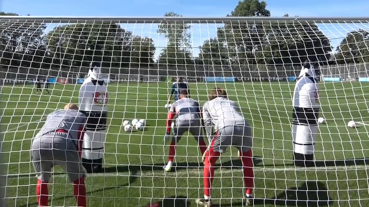 Torabschluss aus kurzer Distanz